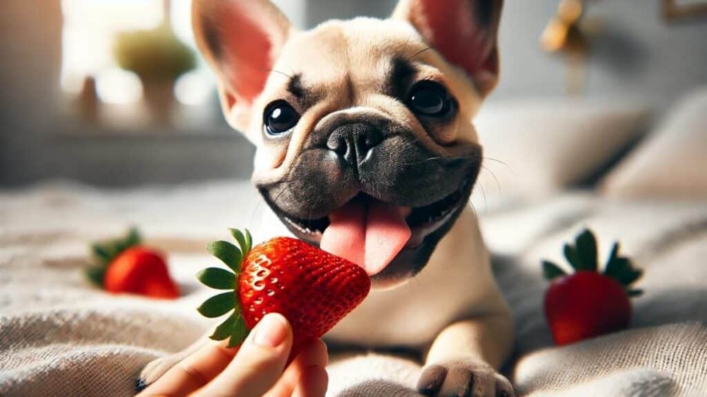 Can French Bulldogs eat strawberries