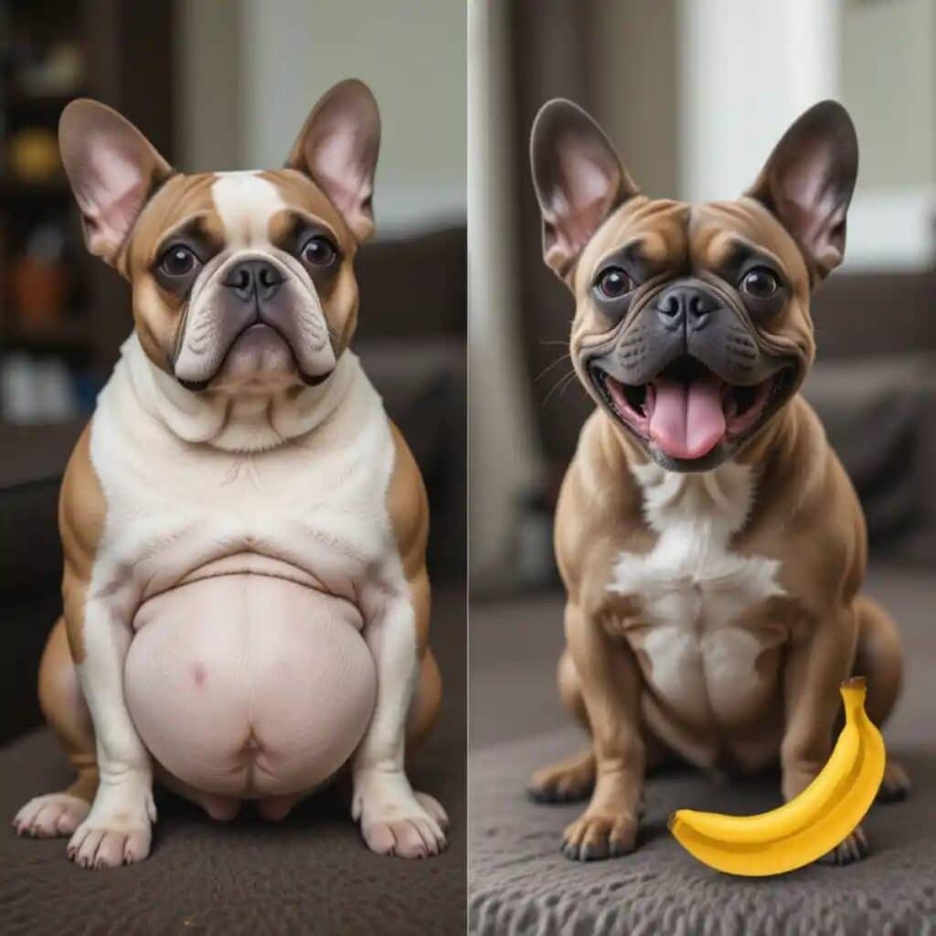 French bulldog weight gain